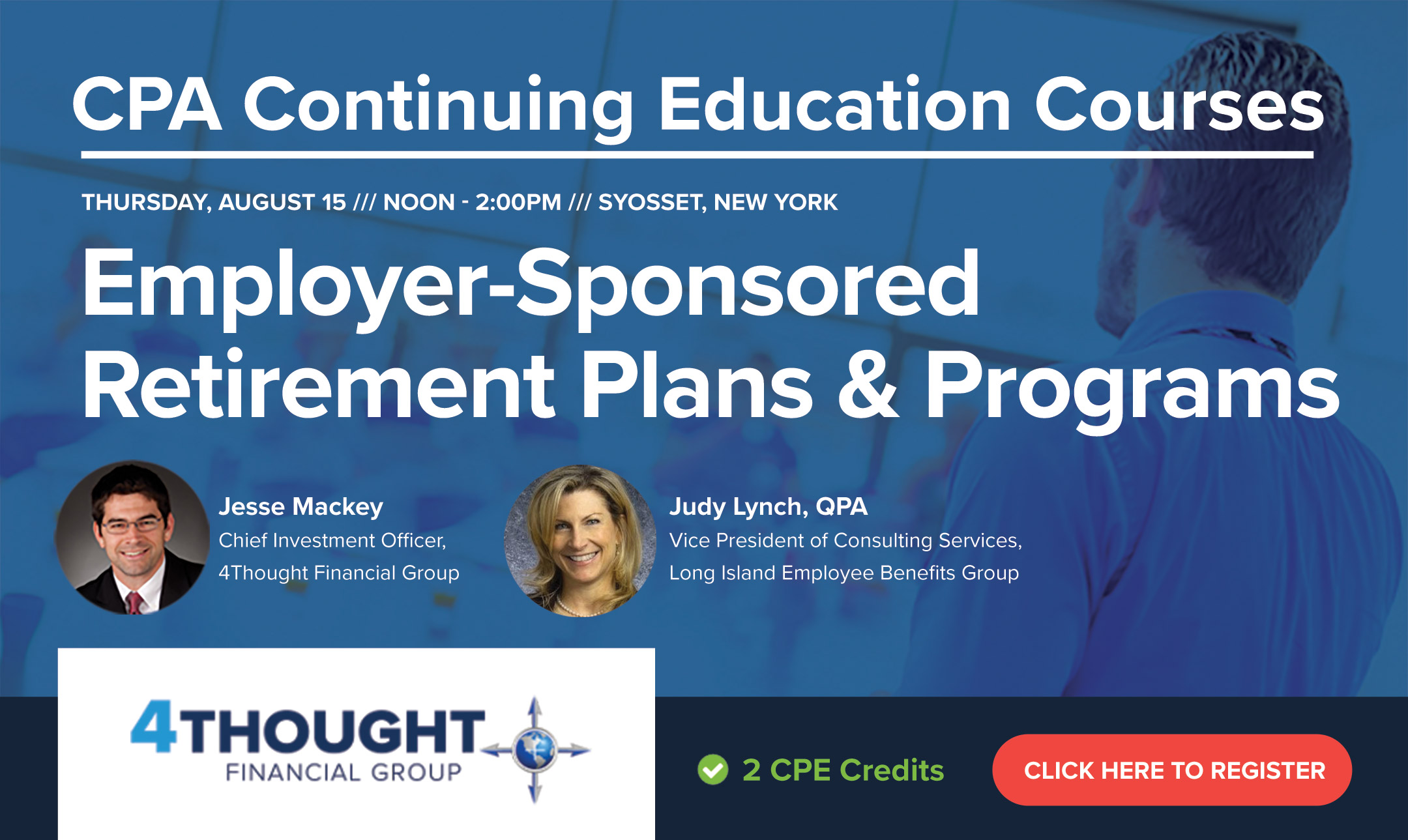 CPA Continuing Education Course: Employer-Sponsored Retirement Plans & Programs