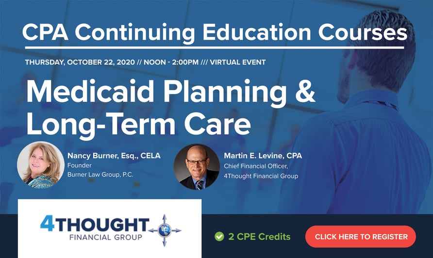 Medicaid Planning and Long Term Care