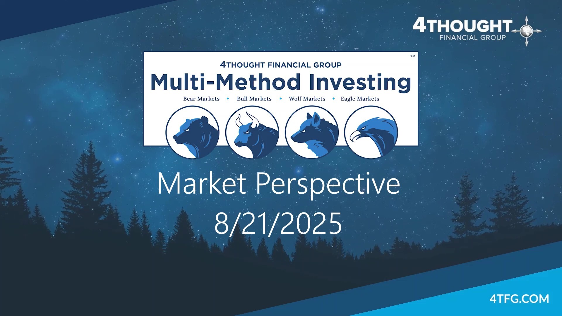 4Thought’s Multi-Method Investing® Market Perspective 8-21-25