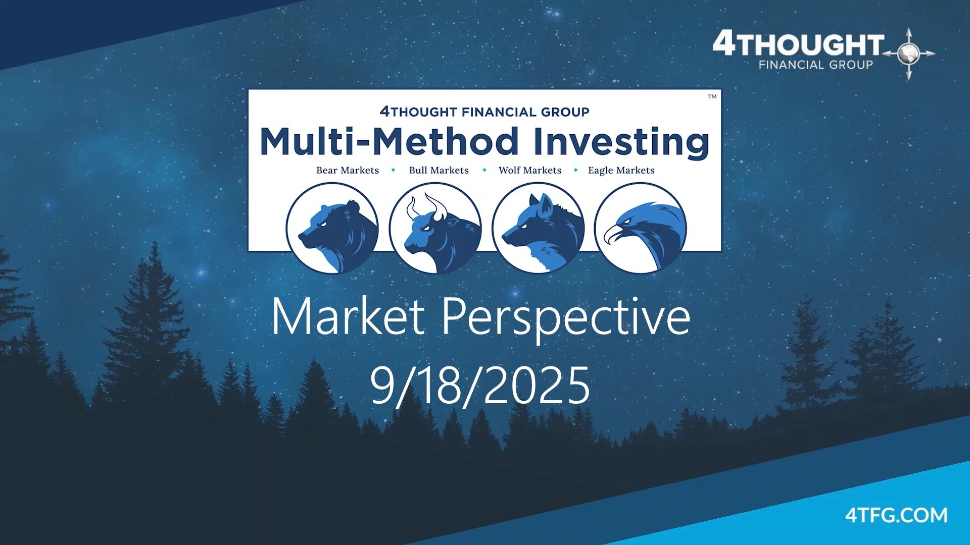 4Thought’s Multi-Method Investing® Market Perspective 9-18-25