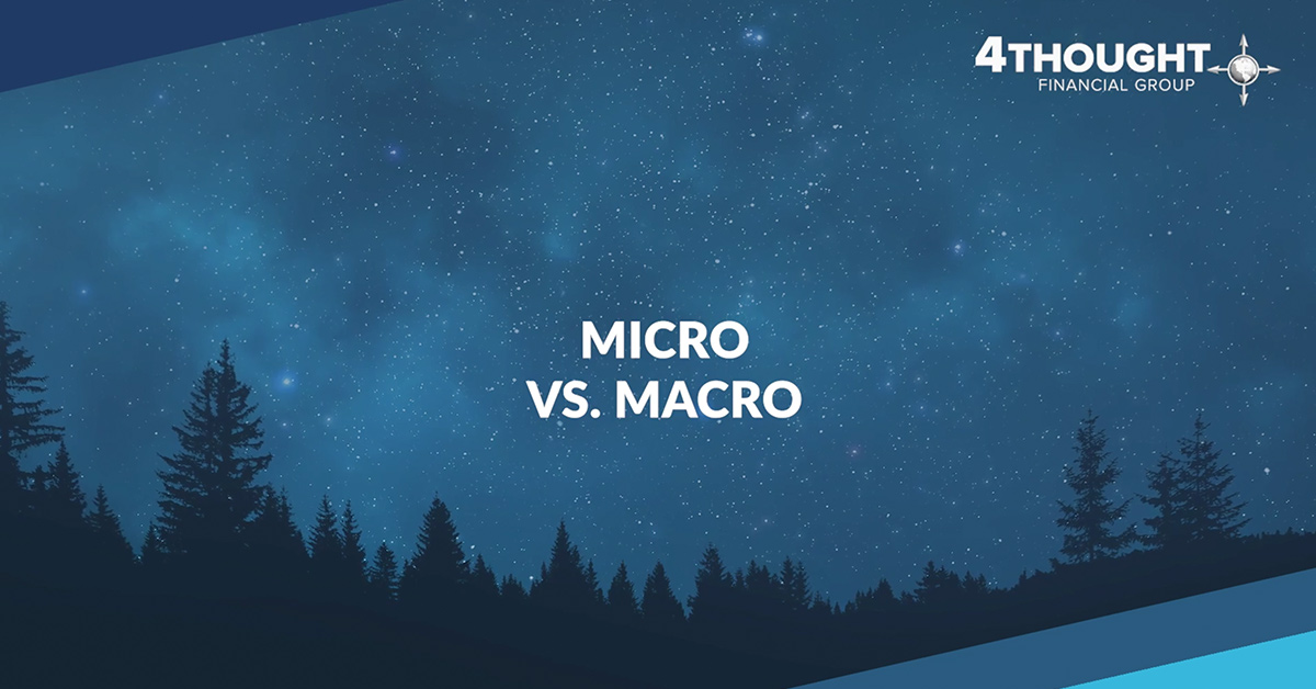 Financial Planning Idea for the Day: Micro vs. Macro: Draft a Plan Before Moving Forward